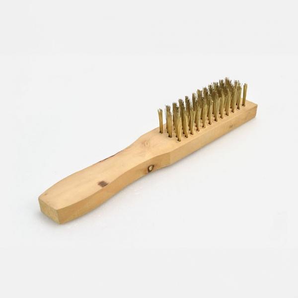 델키 불판청소용 나무 철브러쉬 세척솔