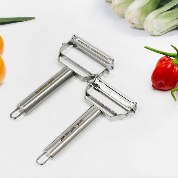 올스텐 앞뒤 양날구조 야채칼