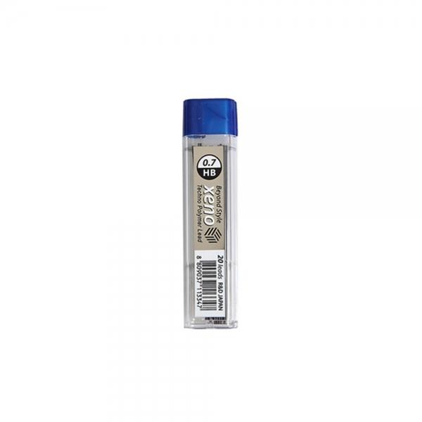 f20 9219 제노 1200 리드리필 샤프심 HB 0.7 60mm 20pcs 1개 1개입