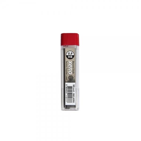 f20 52145 제노 1200 리드리필 샤프심 HB 0.9 60mm 18pcs 1개 1개입