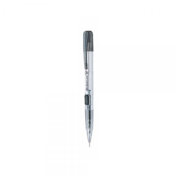 f20 12781 펜텔 테크닉클릭 샤프 PD105T-A 투명바디 흑색 0.5mm 1개 1개입