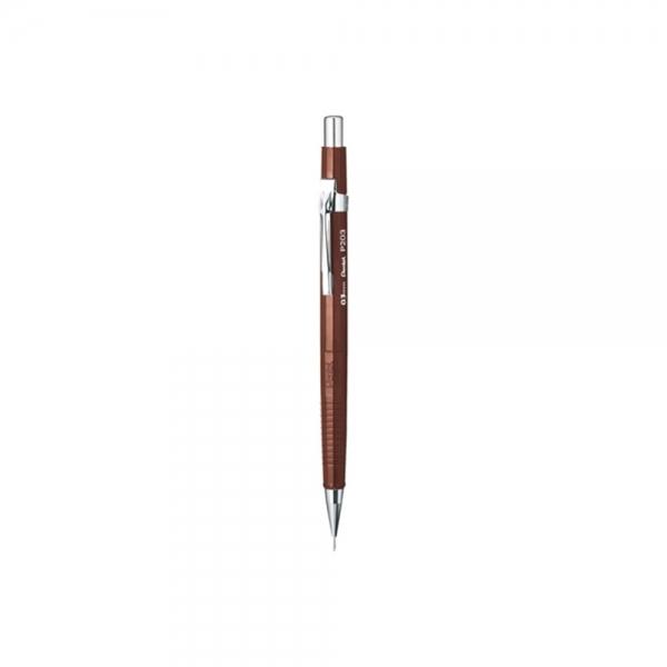 f20 12815 펜텔 제도샤프 P203 0.3mm 갈색바디 1개 1개입