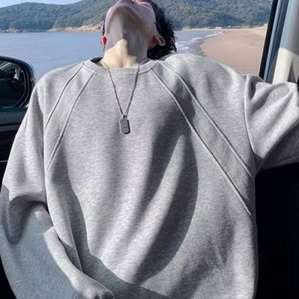 USA 프리미엄 루즈핏 드롭숄더 헤비 맨투맨