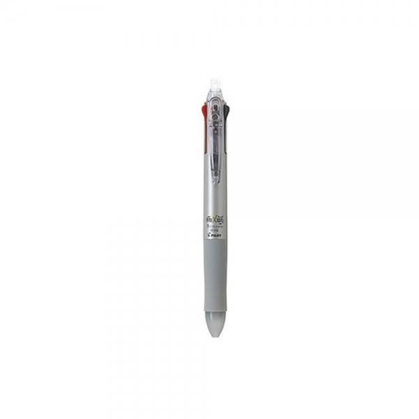 f20 96671 파이롯트 프릭션 3색볼펜 LKFB-60UF S 0.38mm 실버 1개 1개입