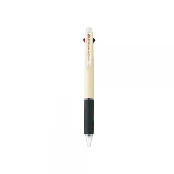 f20 25698 유니 제트스트림 3색볼펜 SXE3-400-05아이보리 0.5mm 흑-청-적 1개 1개입
