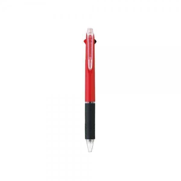 f20 25696 유니 제트스트림 3색볼펜 SXE3-400-05적색 0.5mm 흑-청-적 1개 1개입