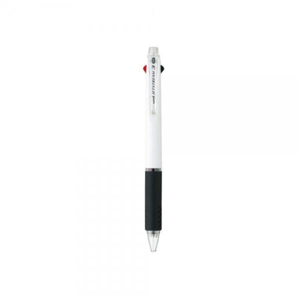 f20 21724 유니 제트스트림 3색볼펜 SXE3-400-05흰색 0.5mm 흑-청-적 1개 1개입
