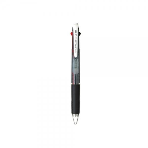 f20 21627 유니 제트스트림 3색볼펜 SXE3-400-07블랙 0.7mm 흑-청-적 1개 1개입