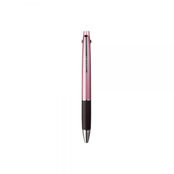 f20 99363 유니 제트스트림 3색볼펜 SXE3-800-05라이트핑크 0.5mm 흑-청-적 1개 1개입