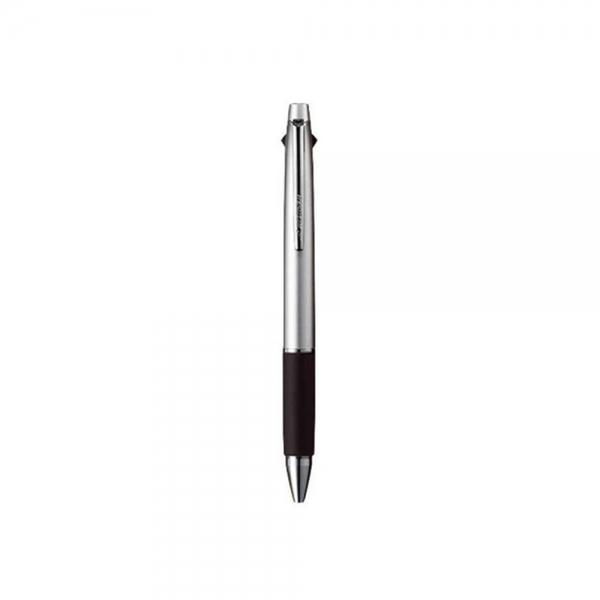 f20 99372 유니 제트스트림 3색볼펜 SXE3-800-07실버 0.7mm 흑-청-적 1개 1개입