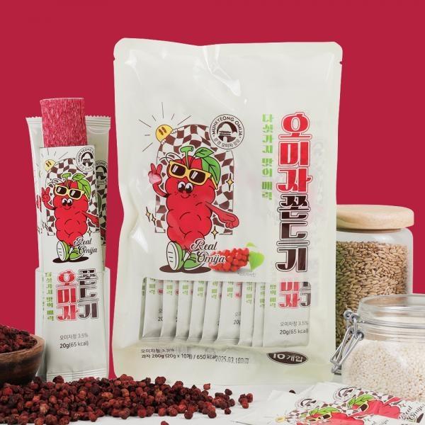 문경피크팜 프리미엄 오미자 자일로스 쫀드기 200g 5개