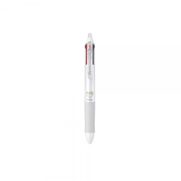 f20 93581 파이롯트 프릭션 4색볼펜 LKFB-80EF W 화이트 0.5mm 1개 1개입