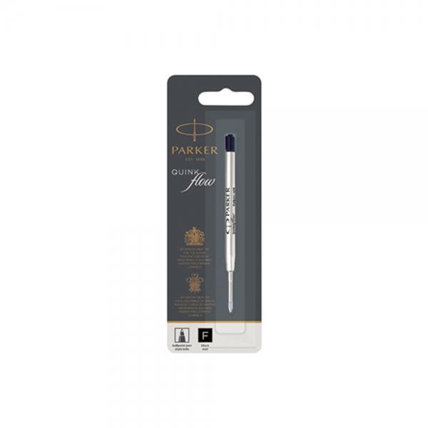 f20 12914 파카 볼펜심 큉크블로우 F촉 흑색 0.8mm 1개 1개입