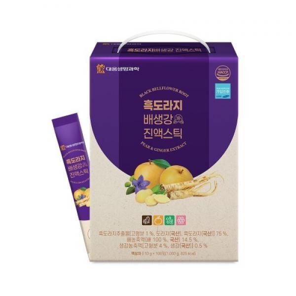 대웅 - 흑도라지배생강 진액스틱 10g x 100포