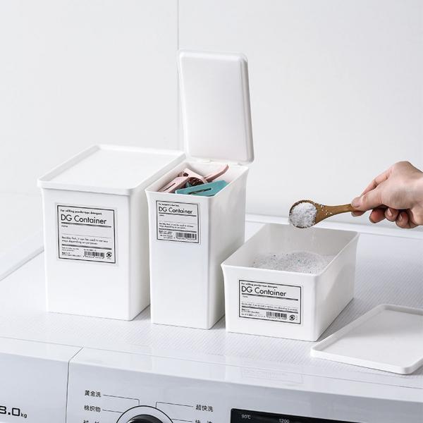 다용도 플라스틱 세탁세제 수납함 틈새휴지통