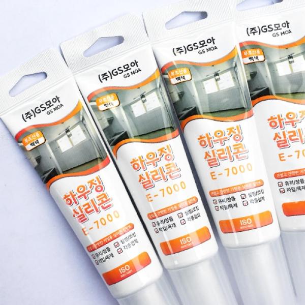 모아 하우징 실리콘 E7000 100ml 백색 1개