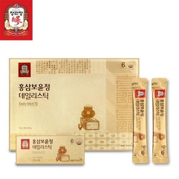 정관장 홍삼보윤정 데일리스틱 10mg x 30포＋쇼핑백