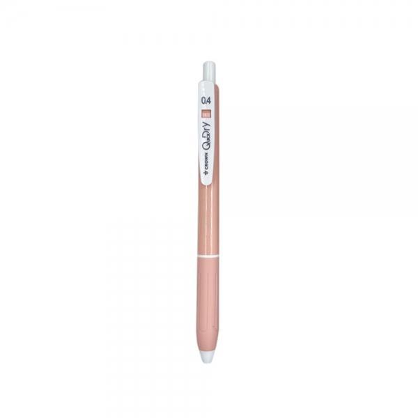 f20 146566 크라운 1000 퀵드라이 볼펜 BC-017N 0.4mm 코랄 1타 12개입