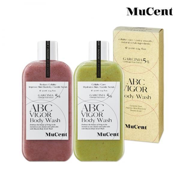 뮤센트X양쥐언니 뮤센트 ABC 비거 바디워시300ml 2종세트