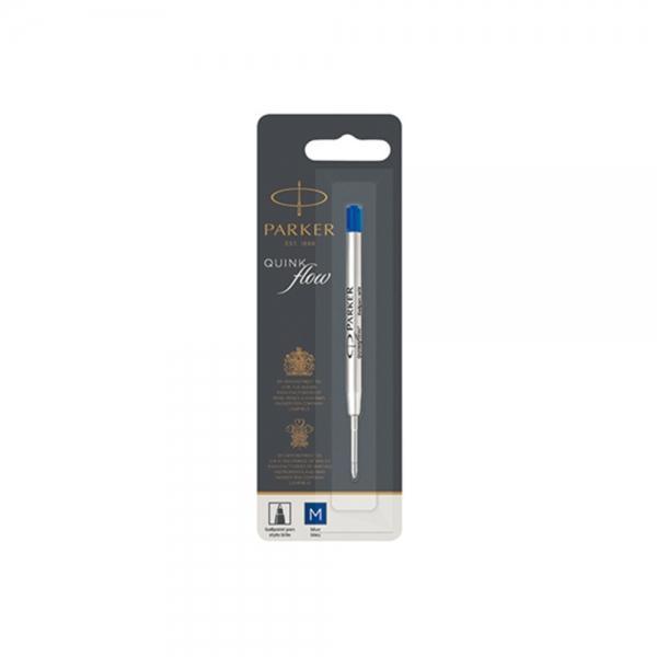 f20 113885 파카 볼펜심 큉크플로우 M촉 블루 1.0mm 1개 1개입