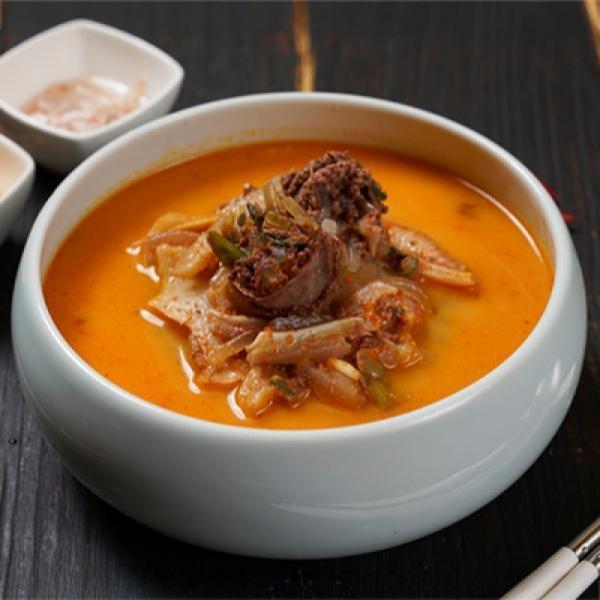 산더미 얼큰 순대국밥 150g