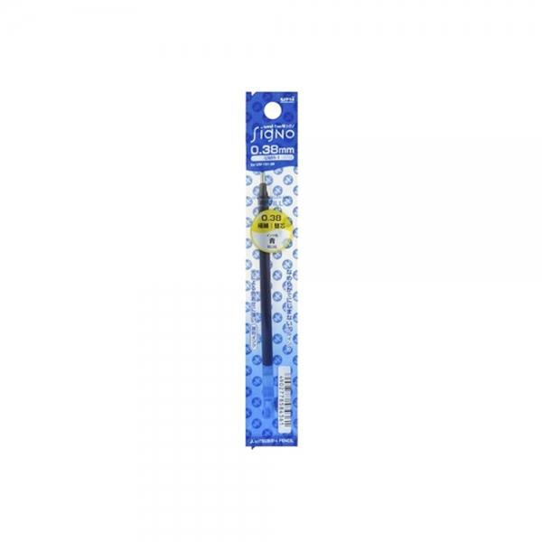 f20 90165 유니 유니볼 시그노 리필심 UMR-1 0.38mm 청색 1타 12개입