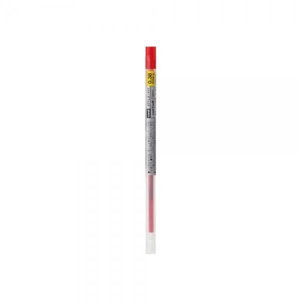 f20 21854 유니 스타일핏트 볼펜리필 UMR-109-38 레드 0.38mm 1개 1개입