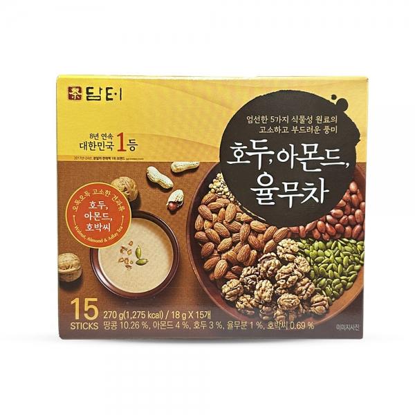담터 호두 아몬드 율무차 15스틱 율무가루