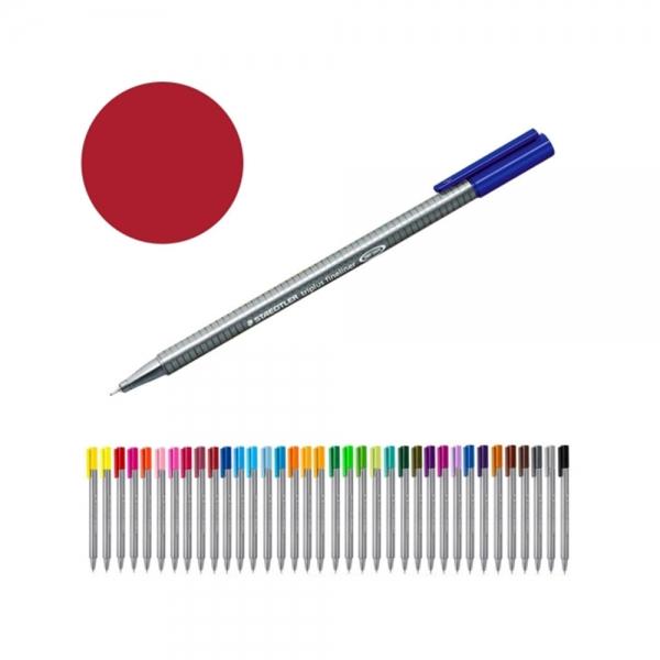 f20 88256 스테들러 트리플러스 화인라이너 334-29카민레드 0.3mm 1개 1개입