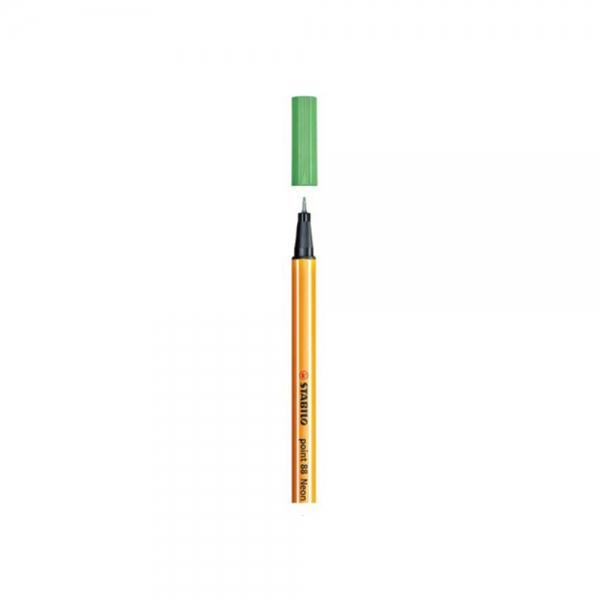 f20 88163 스타빌로 포인트88 파인라이너 33 네온그린 0.4mm 1개 1개입