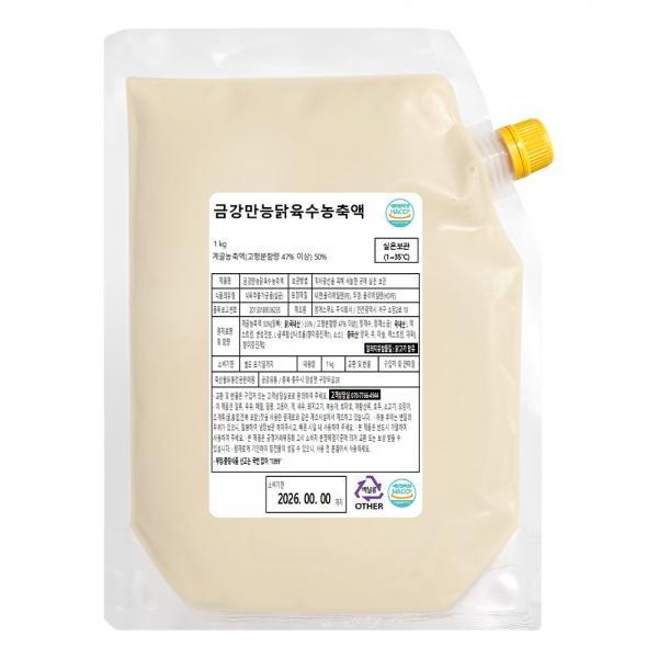 금강 만능 닭육수 농축액 1kg