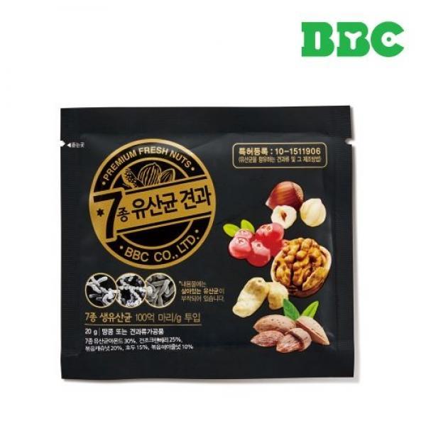 비비씨 오리지널 100입 무지박스 _7종유산균 견과