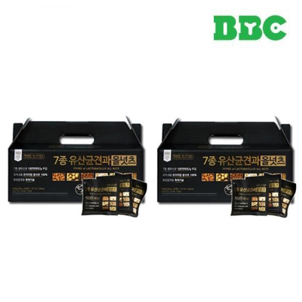 비비씨 올넛츠 60입 30입*2개 _7종유산균 견과