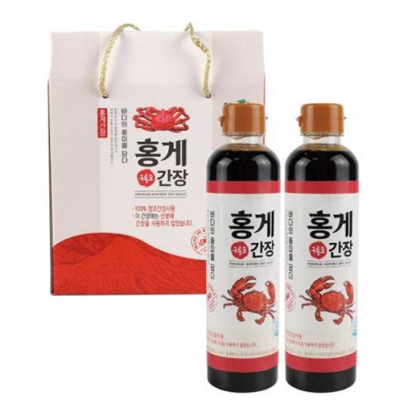 구룡포 홍게간장 500ml 2P