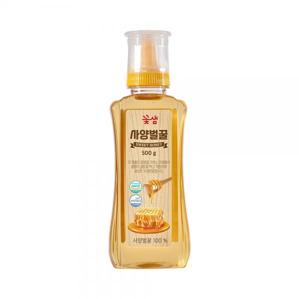 꽃샘 사양벌꿀 500g 국내산 튜브형