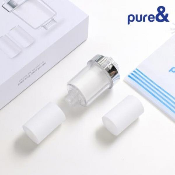 퓨리앤 휴대용 샤워기 필터 세트 PUR-F1000A