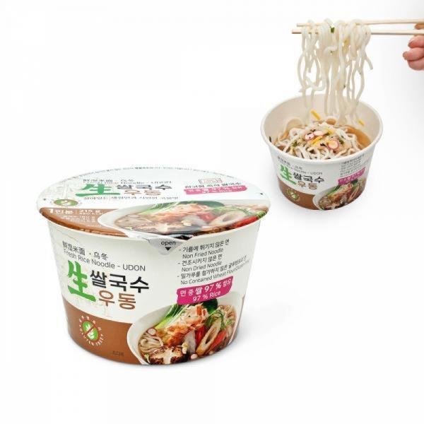 우동 사발면 쌀국수 컵우동 8개 1박스