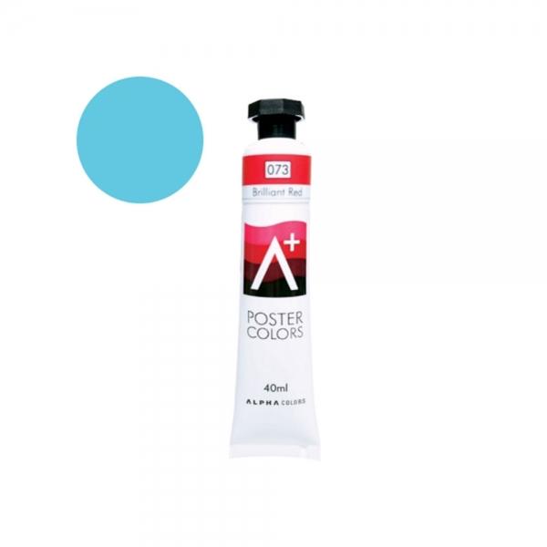 f20 85335 알파 에이플러스 포스터물감 40ml 069 라이트블루 전문가용 1개 1개입