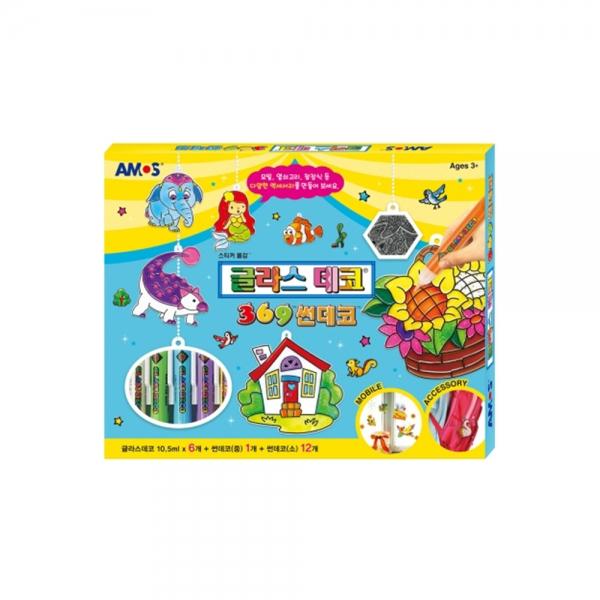f20 68783 아모스 글라스데코 썬데코369 썬데코 1번 10.5mlx6색-썬데코12 1개 1개입
