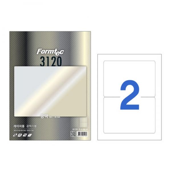 폼텍 A4 레이저 광택라벨지 LB 3120 100매
