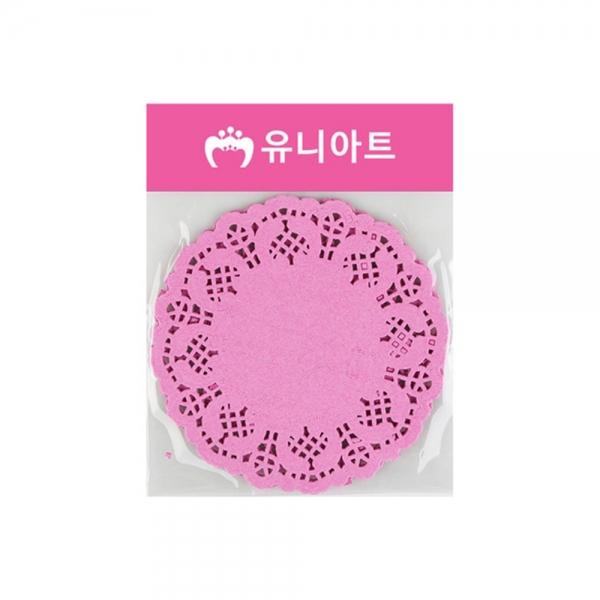 f20 119182 유니아트 1000 칼라종이레이스 소 진분홍 1개 1개입