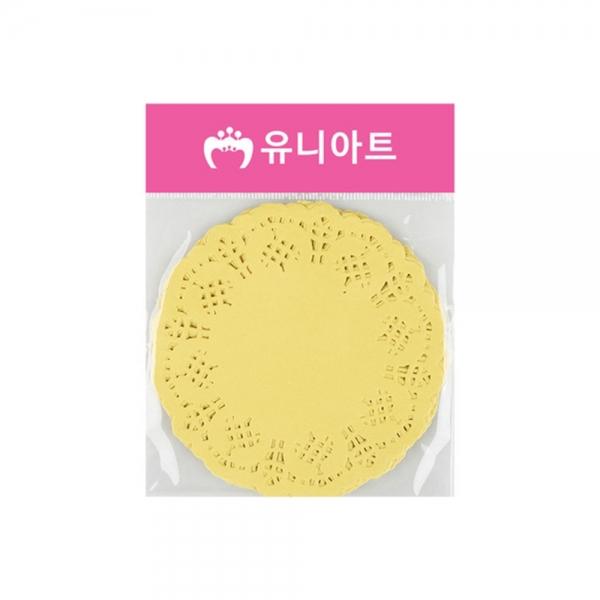 f20 119181 유니아트 1000 칼라종이레이스 소 노랑 1개 1개입
