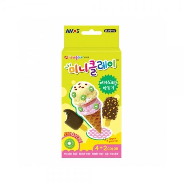 f20 90455 아모스 3500 미니클레이 아이스크림만들기 87x42x155mm 1개 1개입