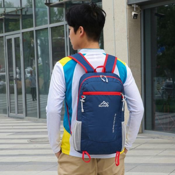 마운틴스 폴딩 백팩 네이비