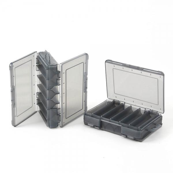 12칸 루어 양면 태클박스 2p세트 그레이