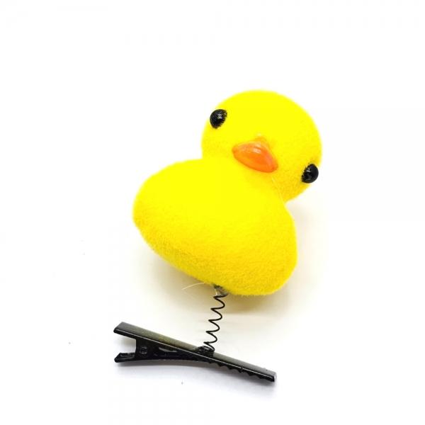 집게 헤어 머리 병아리 미니집게 캐릭터 핀