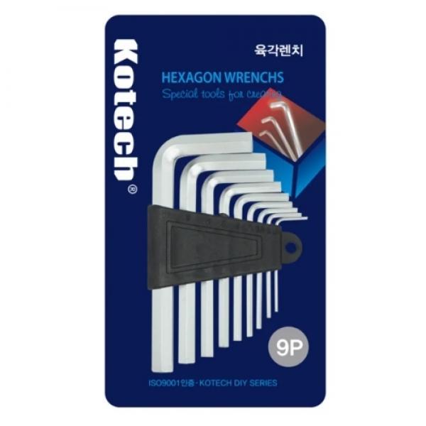 코텍스 육각렌치세트 9P K-7383
