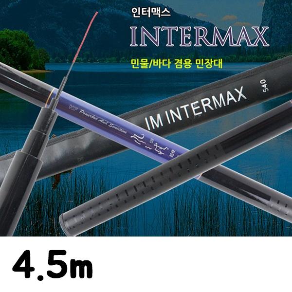 ST 인터맥스 민장대 민물 바다 낚시대 4.5m