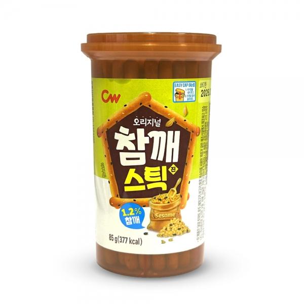 청우식품 참깨스틱 진 85g 1개