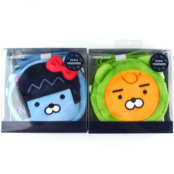 E09] 12000 카카오프렌즈 리틀프렌즈 키즈 원형 크로스백[설명참고] 1개